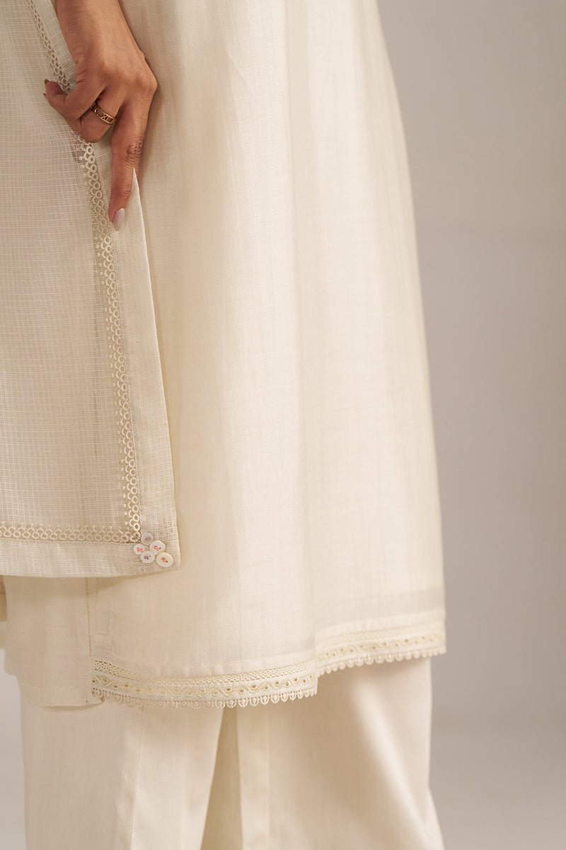 Pristine Embroidered Kurta Set