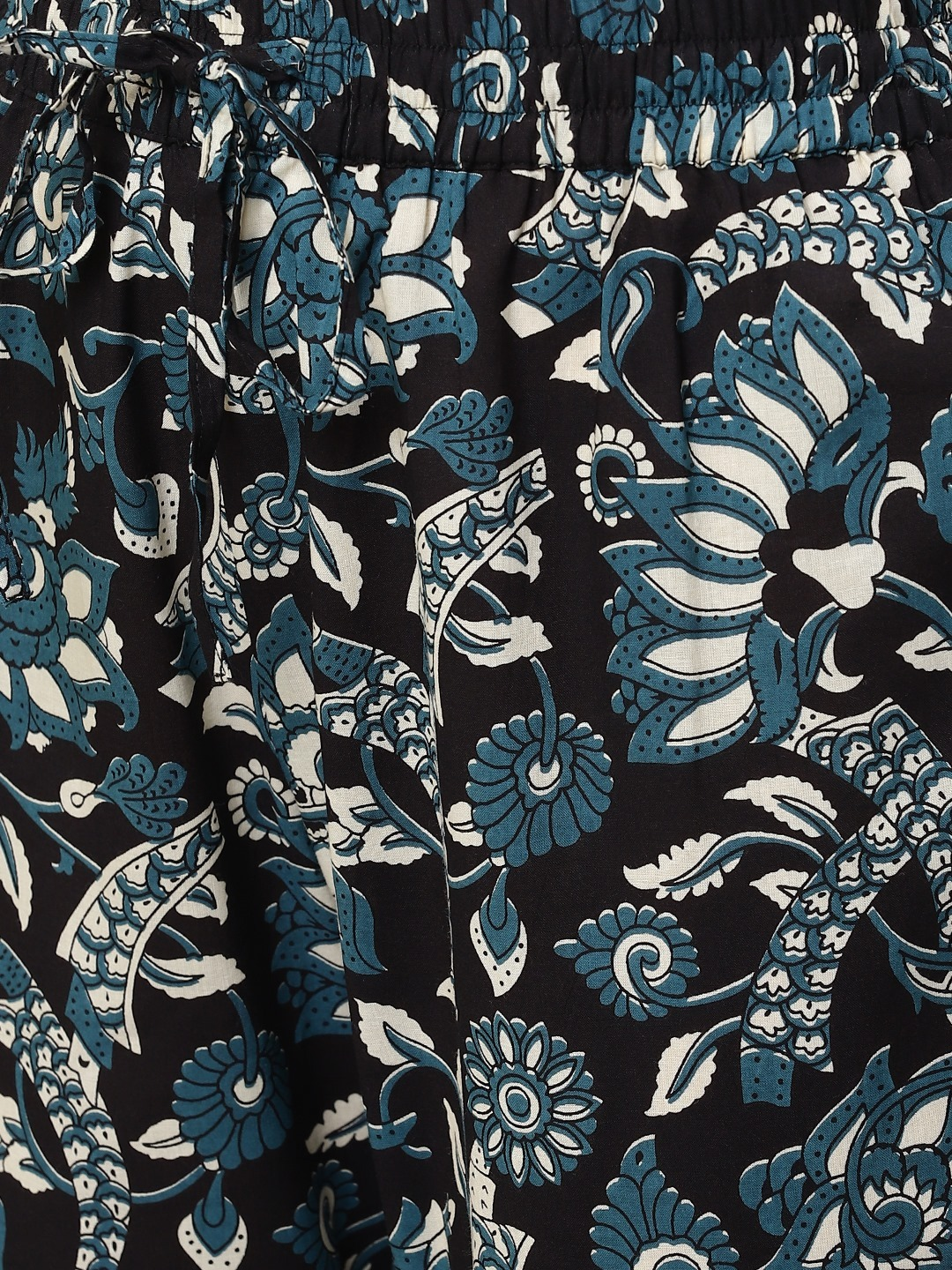 Cotton Jacket Style Straight Kurta & Pant Set (Pink & Black)