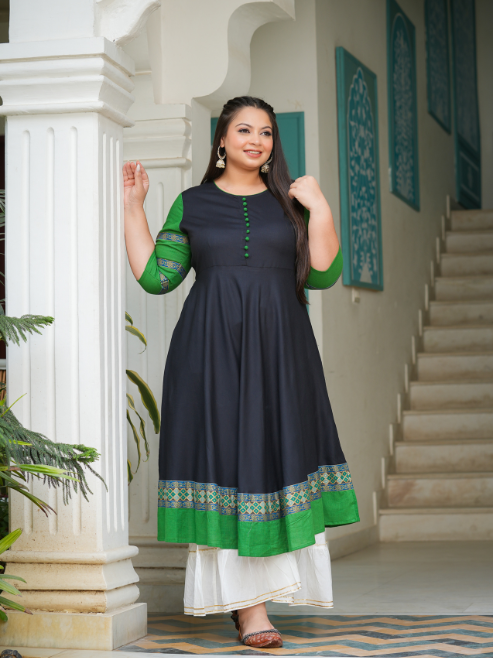 Rayon Anarkali Kurta