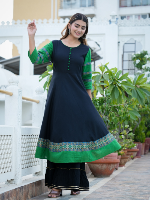 Rayon Anarkali Kurta