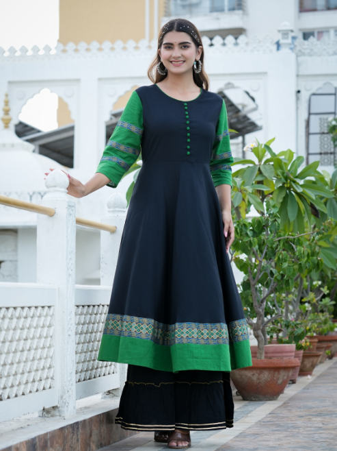 Rayon Anarkali Kurta