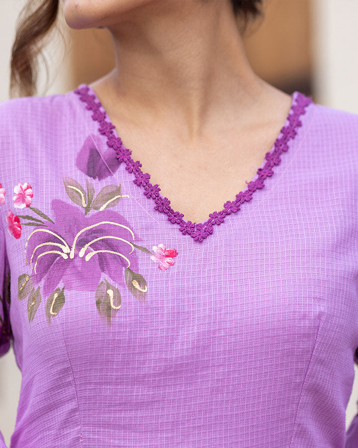 Claire Handpainted Doria Dress